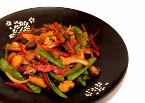 EBI-YASAI-ITAME-legumes-sautes-aux-crevettes-restaurant-japonais-paris